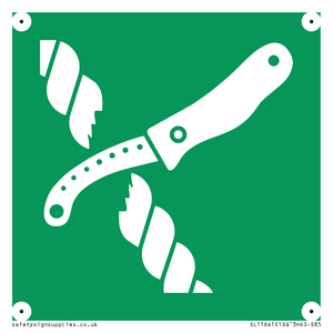 SL11641: E035 safe condition liferaft knife