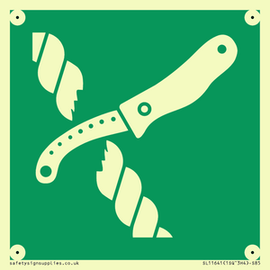 SL11641: E035 safe condition liferaft knife