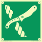 SL11641: E035 safe condition liferaft knife