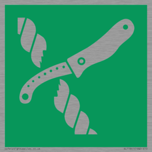 SL11641: E035 safe condition liferaft knife