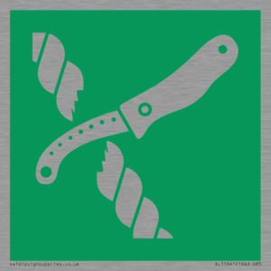 SL11641: E035 safe condition liferaft knife