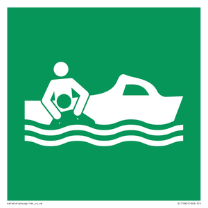 SL11645: E037 safe condition rescue boat