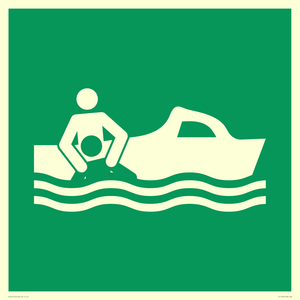 SL11645: E037 safe condition rescue boat