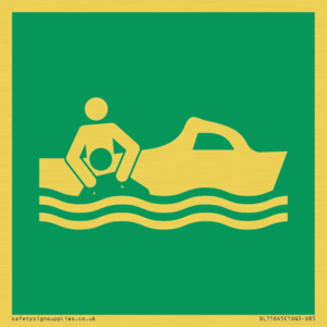 SL11645: E037 safe condition rescue boat