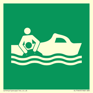 SL11645: E037 safe condition rescue boat