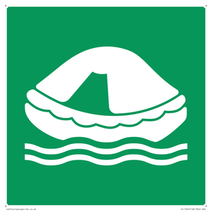 SL11647: E038 safe condition liferaft