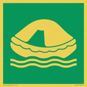 SL11647: E038 safe condition liferaft