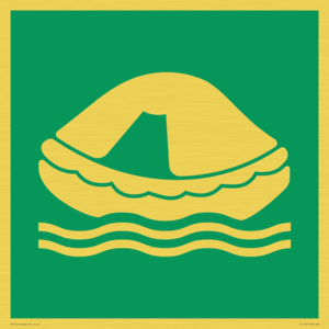 SL11647: E038 safe condition liferaft