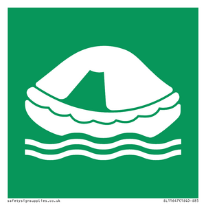 SL11647: E038 safe condition liferaft