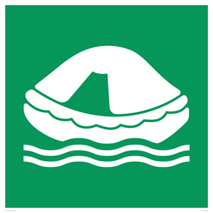 SL11647: E038 safe condition liferaft