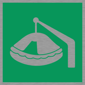 SL11651: E039 safe condition davit launched liferaft