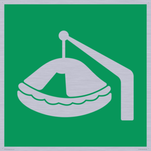 SL11651: E039 safe condition davit launched liferaft