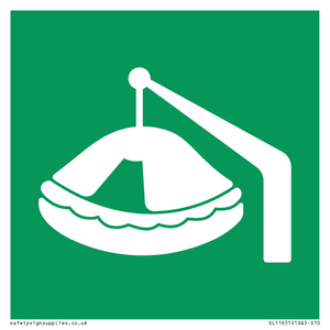 SL11651: E039 safe condition davit launched liferaft