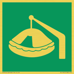 SL11651: E039 safe condition davit launched liferaft