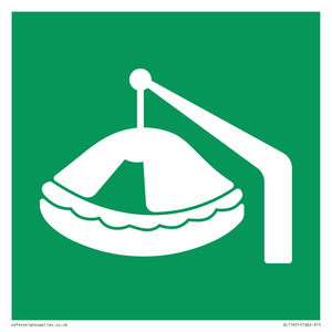 SL11651: E039 safe condition davit launched liferaft