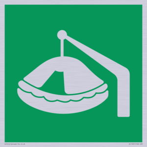 SL11651: E039 safe condition davit launched liferaft