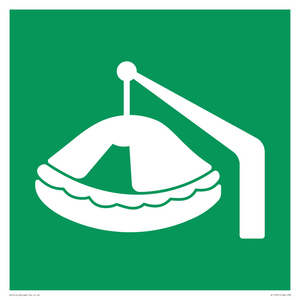 SL11651: E039 safe condition davit launched liferaft