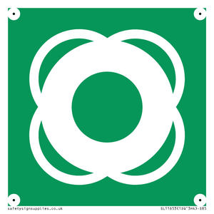 SL11653: E040 safe condition lifebuoy