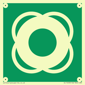 SL11653: E040 safe condition lifebuoy