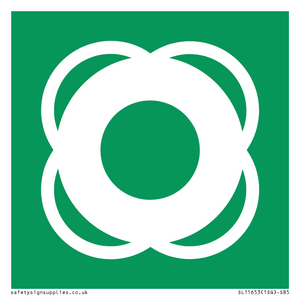 SL11653: E040 safe condition lifebuoy