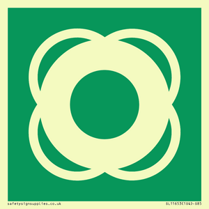 SL11653: E040 safe condition lifebuoy