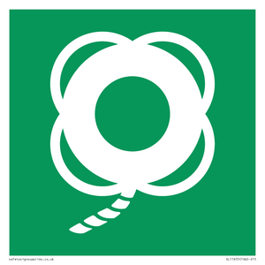 SL11655: Safe condition: Lifebuoy with line