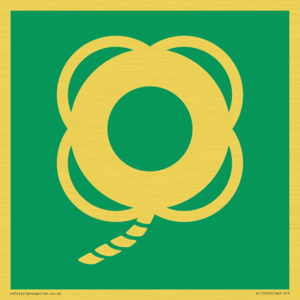 SL11655: Safe condition: Lifebuoy with line