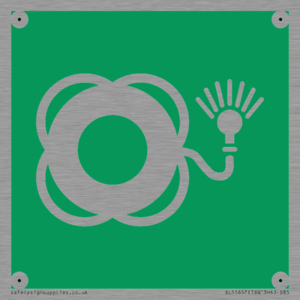 SL11657: E042 safe condition lifebuoy with light