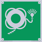 SL11659: E043 safe condition lifebuoy with line and light