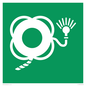 SL11659: E043 safe condition lifebuoy with line and light