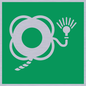 SL11659: E043 safe condition lifebuoy with line and light