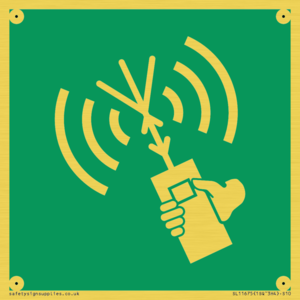 SL11675: E051 safe condition 2way VHF radio