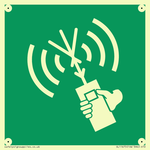 SL11675: E051 safe condition 2way VHF radio