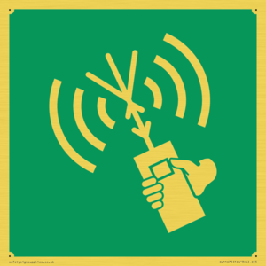 SL11675: E051 safe condition 2way VHF radio