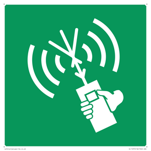 SL11675: E051 safe condition 2way VHF radio