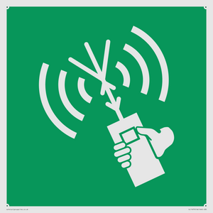 SL11675: E051 safe condition 2way VHF radio