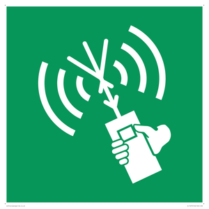 SL11675: E051 safe condition 2way VHF radio