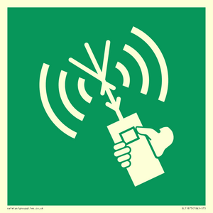 SL11675: E051 safe condition 2way VHF radio