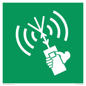 SL11675: E051 safe condition 2way VHF radio