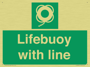 SL5858: Lifebuoy with line