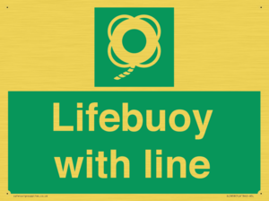 SL5858: Lifebuoy with line