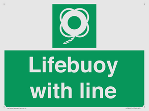 SL5858: Lifebuoy with line