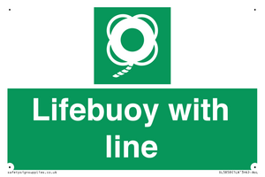 SL5858: Lifebuoy with line