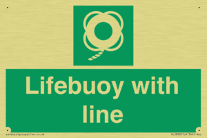 SL5858: Lifebuoy with line