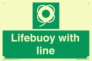 SL5858: Lifebuoy with line