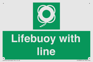 SL5858: Lifebuoy with line