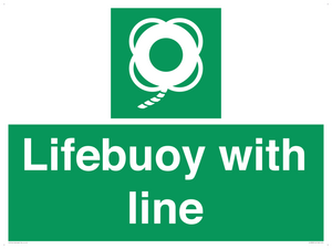 SL5858: Lifebuoy with line