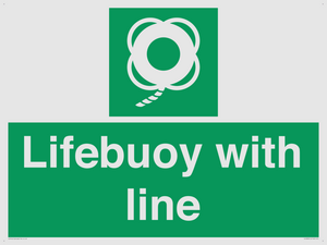 SL5858: Lifebuoy with line