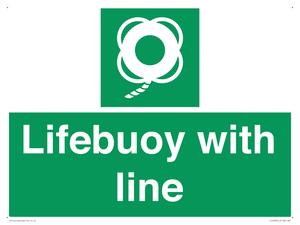 SL5858: Lifebuoy with line
