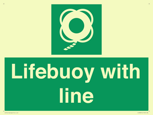 SL5858: Lifebuoy with line
